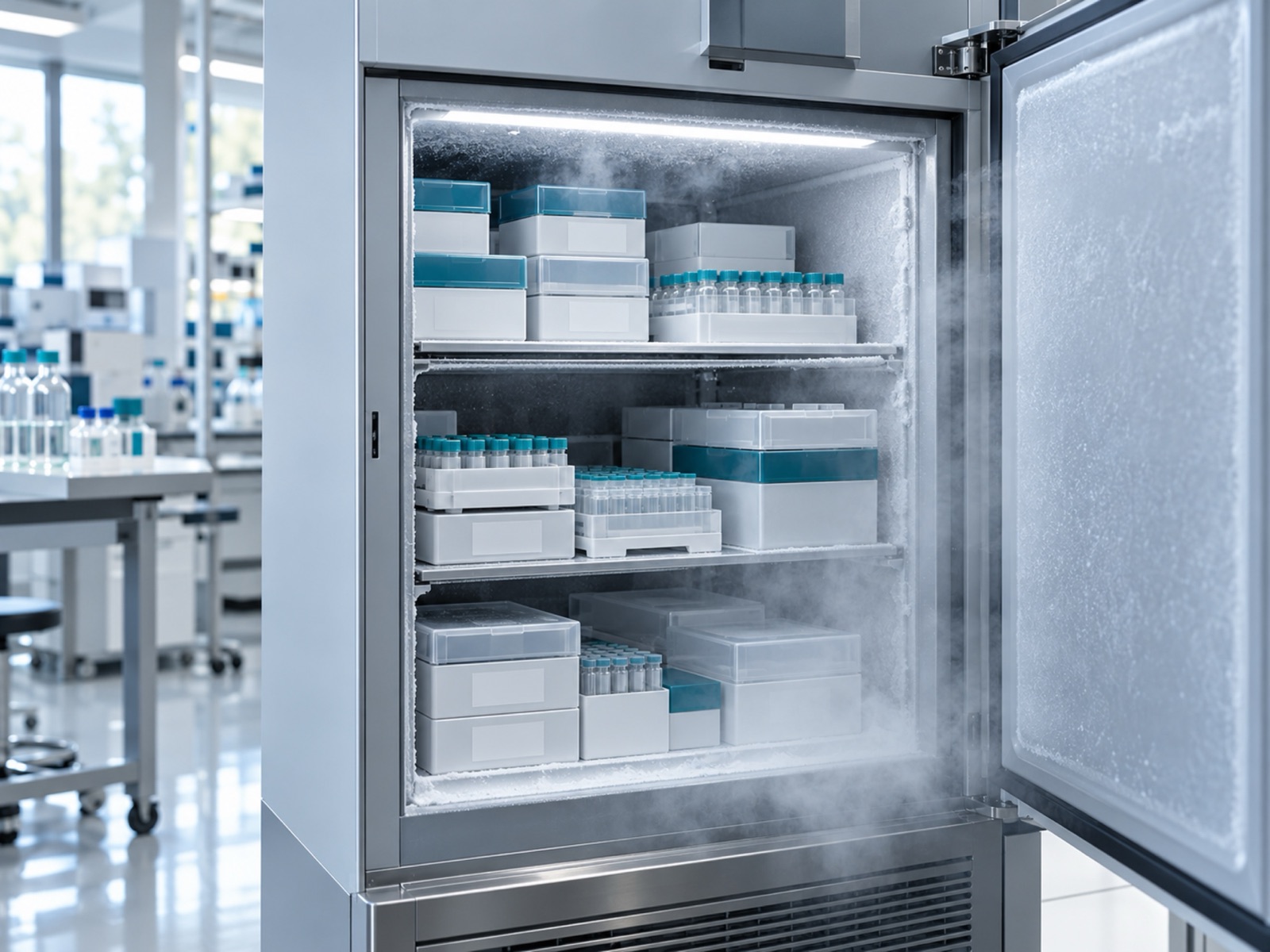 Controlled sample storage